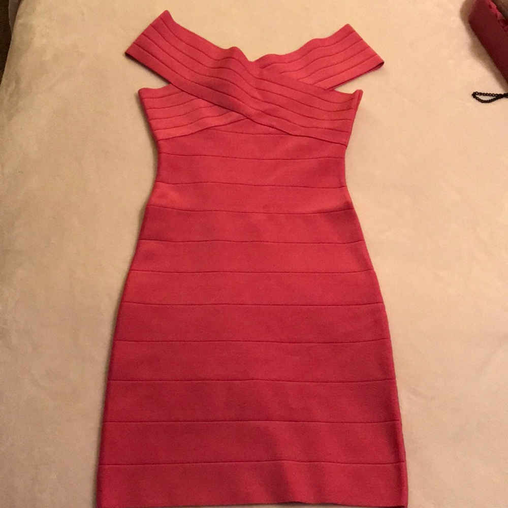 Pink Bebe Dress. - Picture 2 of 3